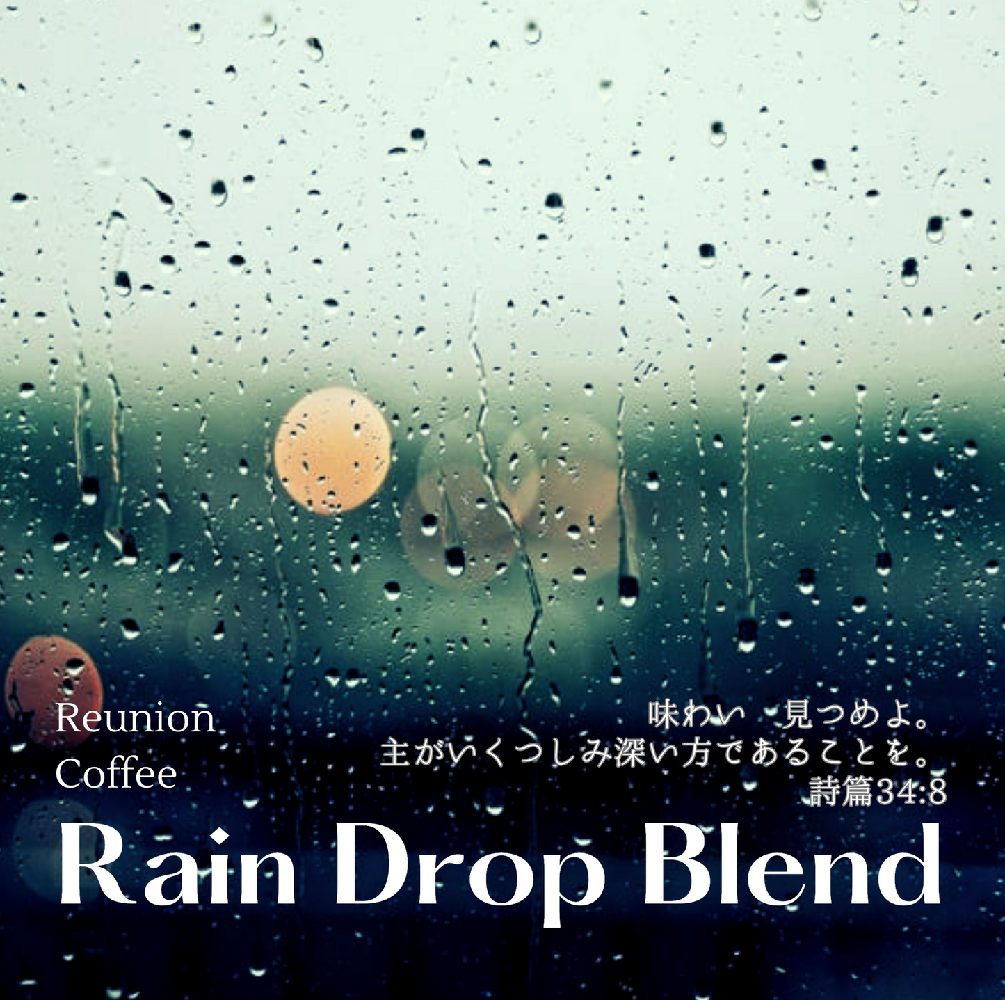 リユニオンコーヒー【RAIN DROP BLEND】 100g×2袋